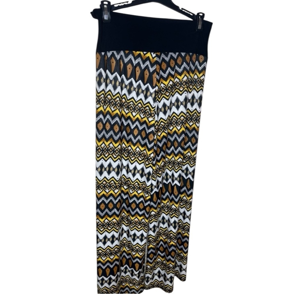 Parks Avenue Yellow & Black patterned pants